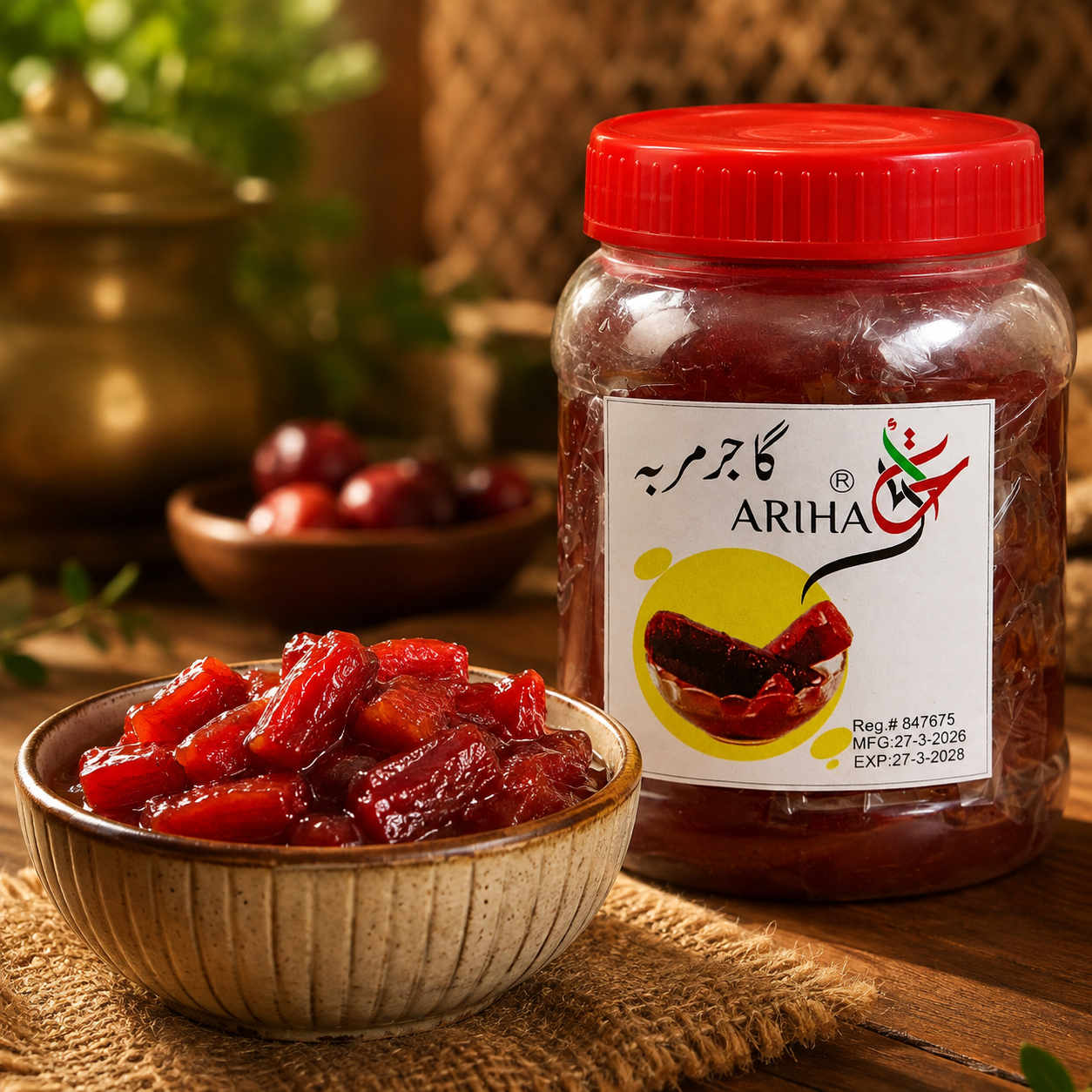 Gajar Murabba – Traditional Sweet Carrot Preserve