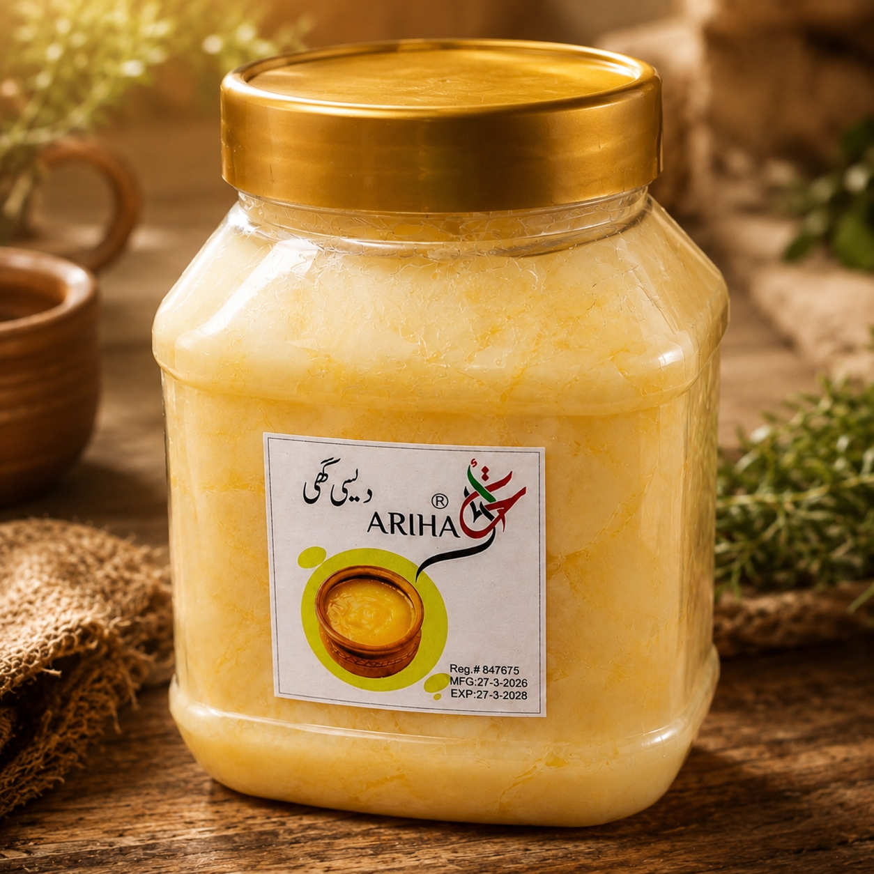 Pure Desi Ghee – Rich & Traditional Taste