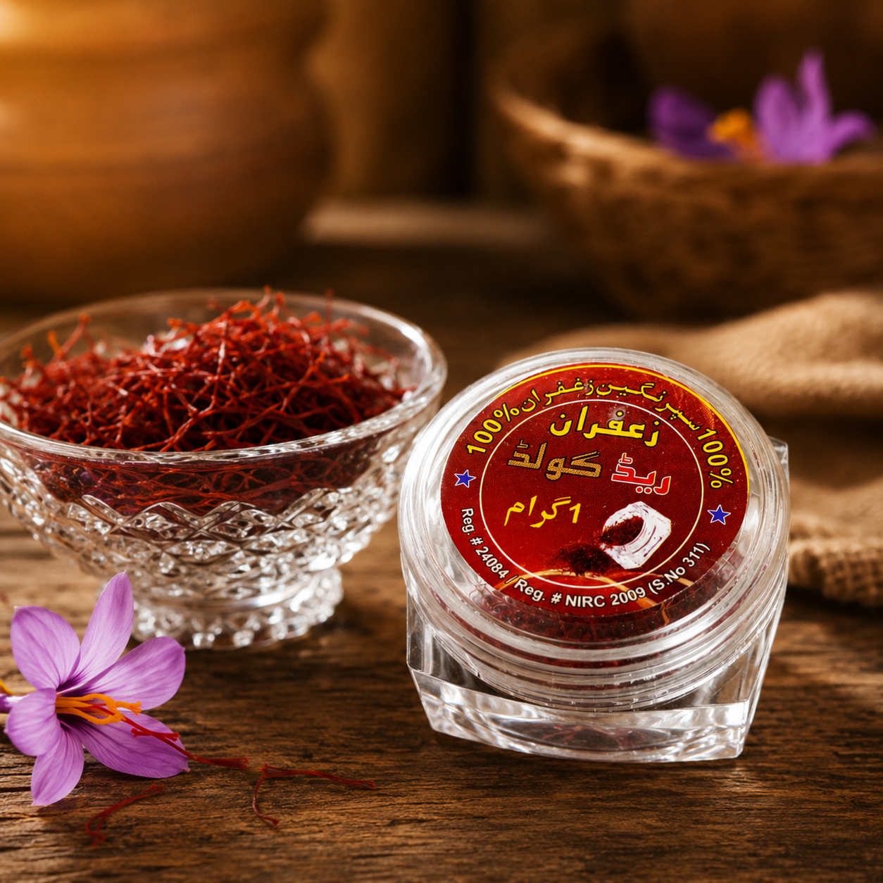 Pure Saffron – Rich Aroma & Natural Quality
